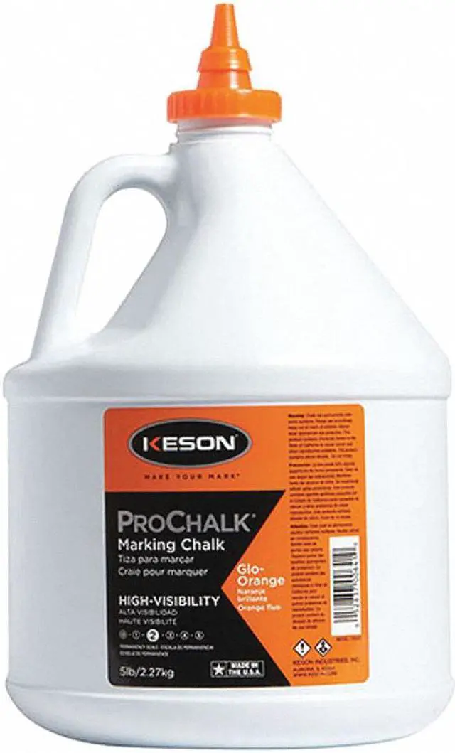 Main image of KESON 105GO Marking Chalk Refill,Orange,5 Lb