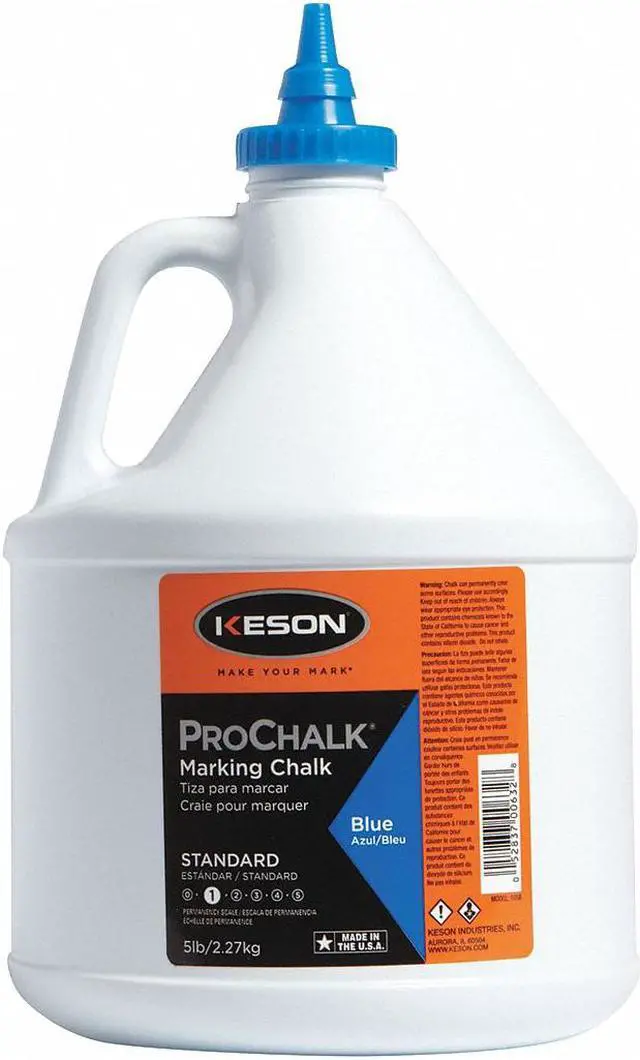Main image of KESON 105B Marking Chalk Refill,Blue,5 Lb