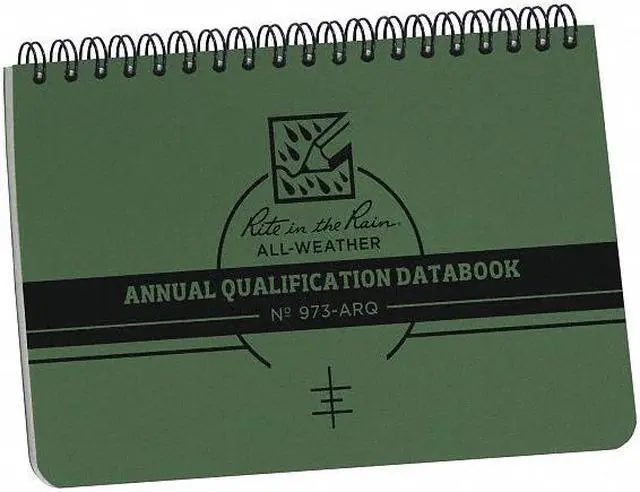 Main image of Rite in the Rain Annual Qualification Databook,7 in W HAWA 973-ARQ