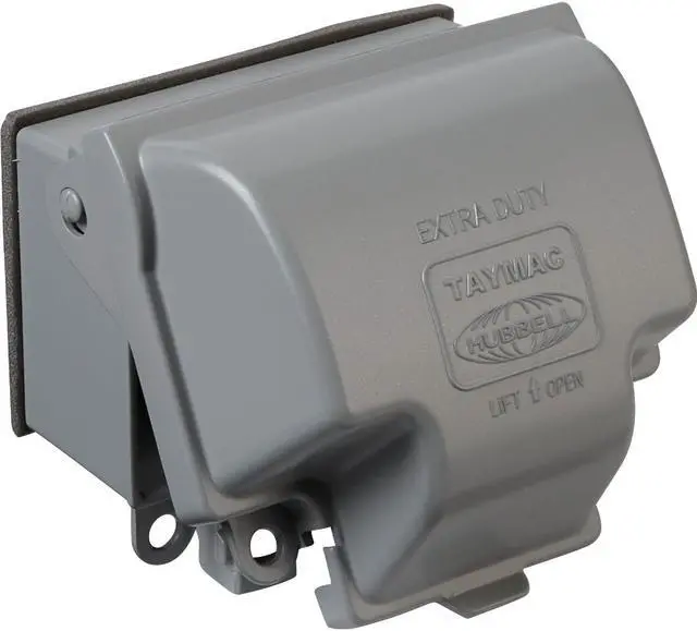Alt view image 3 of 8 - TAYMAC MX3300 1 Gang -Gang Horizontal Weatherproof Cover, ,Aluminum