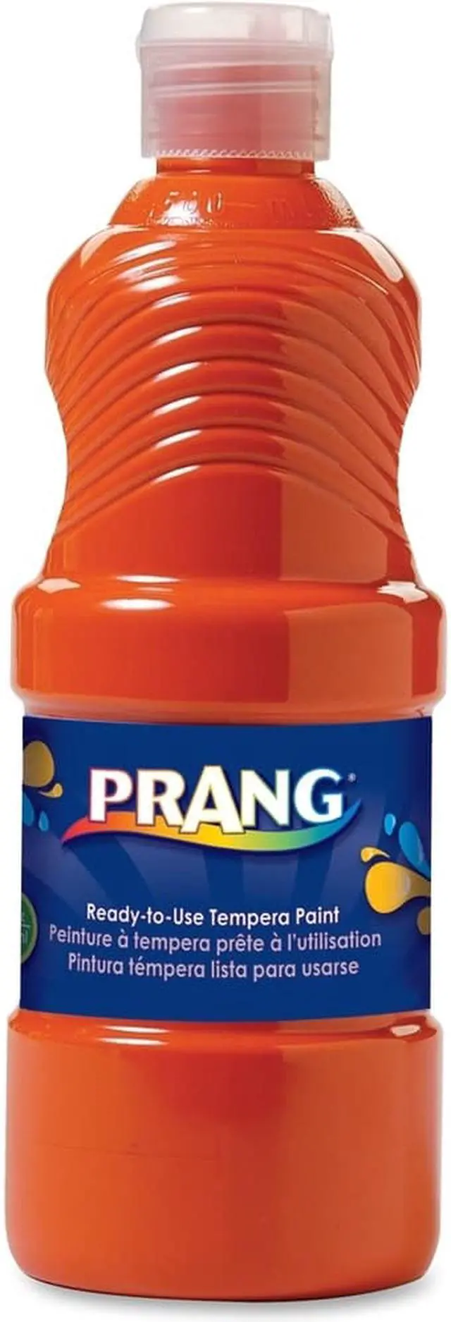 Alt view image 3 of 4 - Prang Liquid Tempera Paint - 16 fl oz - 1 Each - Orange