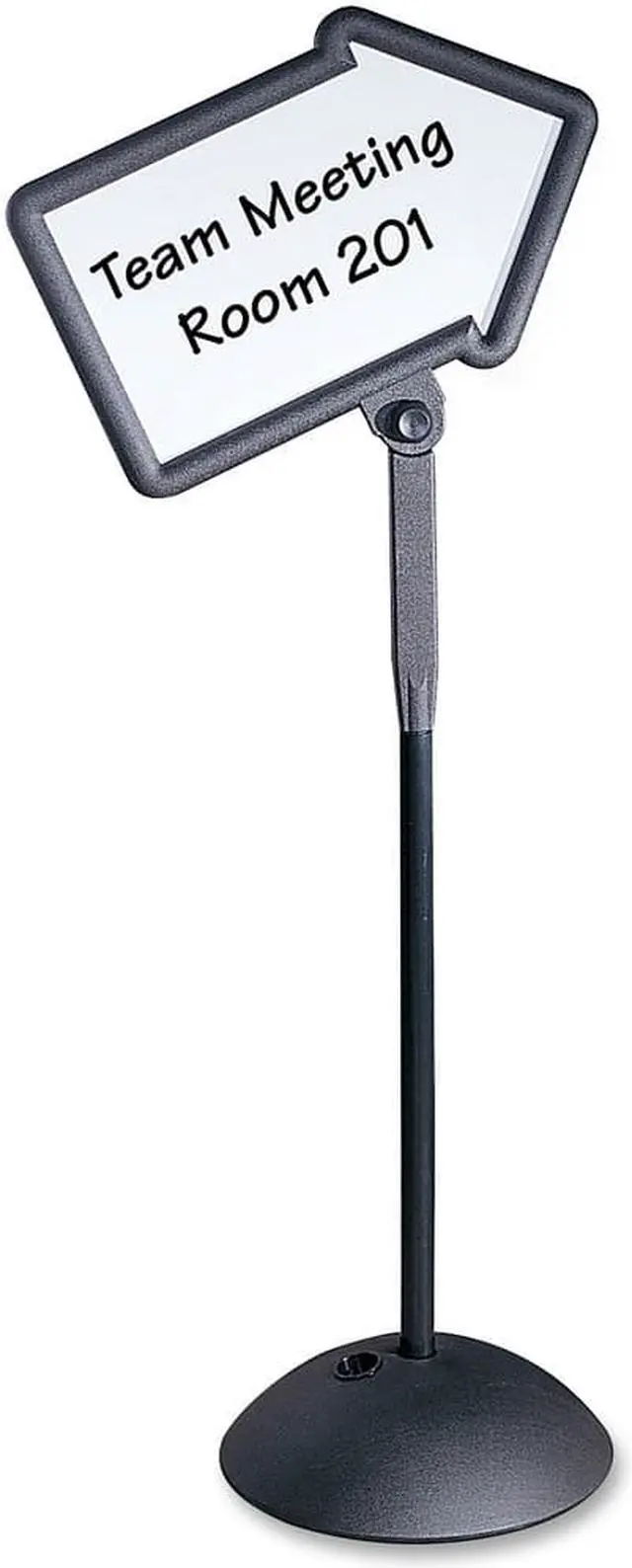 Alt view image 3 of 20 - Safco Double-Sided Arrow Sign Dry Erase Magnetic Steel 25 1/2 x 17 3/4 Black
