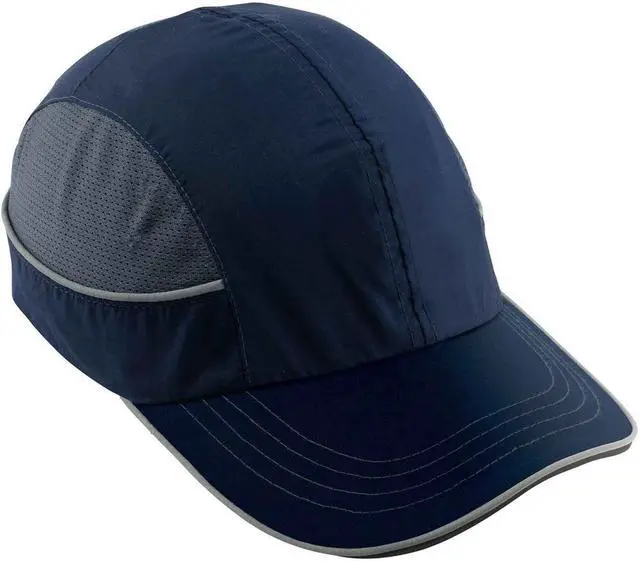 Alt view image 2 of 6 - 8950  Navy-Long Brim Bump Cap