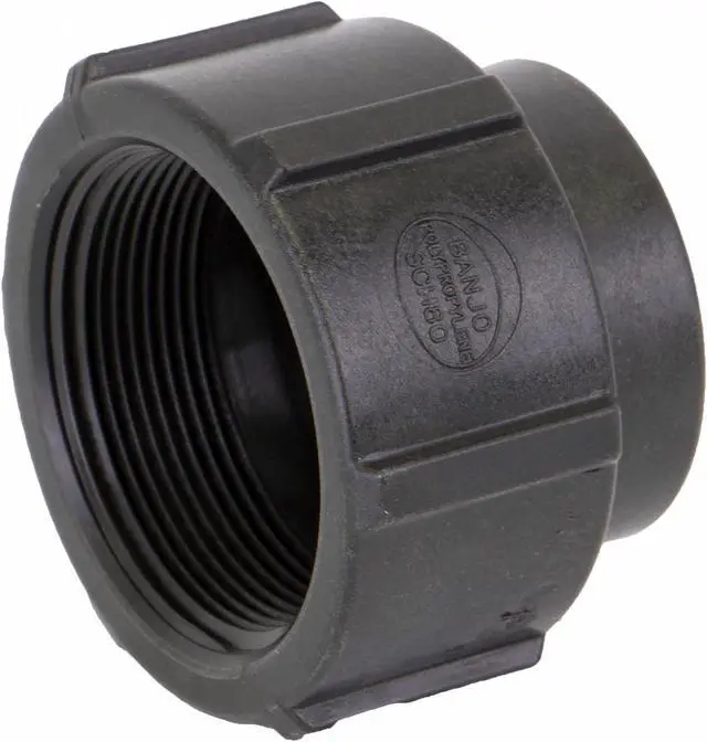 Alt view image 3 of 3 - BANJO RC200-125 2" x 1-1/4" FNPT Reducing Coupling Sch 80