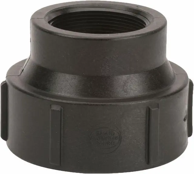 Alt view image 2 of 2 - ZORO SELECT RC300-200 Reducing Coupling, Polypropylene, 3" x 2", Schedule 80,