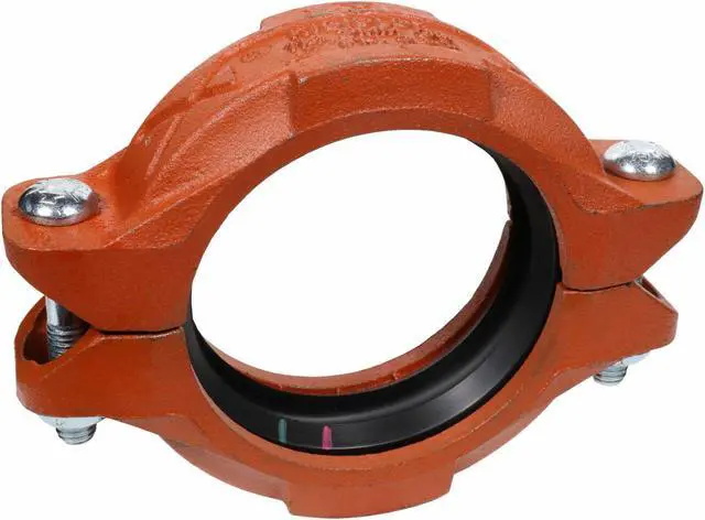 Alt view image 2 of 2 - ZORO SELECT 0390013522 Rigidlok(R) Coupling, 2-1/2", Iron, 750 psi