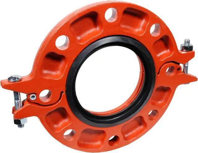 Alt view image 2 of 2 - ZORO SELECT 0390201101 Flange, 4", Iron, 300 psi
