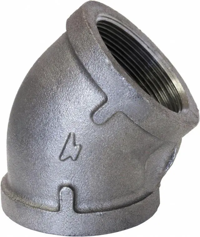 Alt view image 2 of 2 - ANVIL 0310024807 3" Malleable Iron 45 Degree Elbow