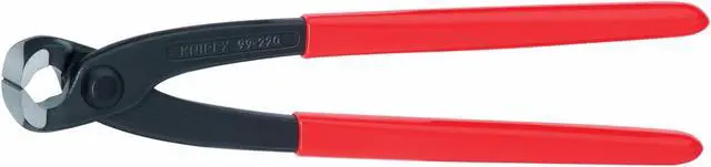 Alt view image 3 of 4 - Knipex 99-01-220 8.7" Concretors' Nippers - Plastic Grip