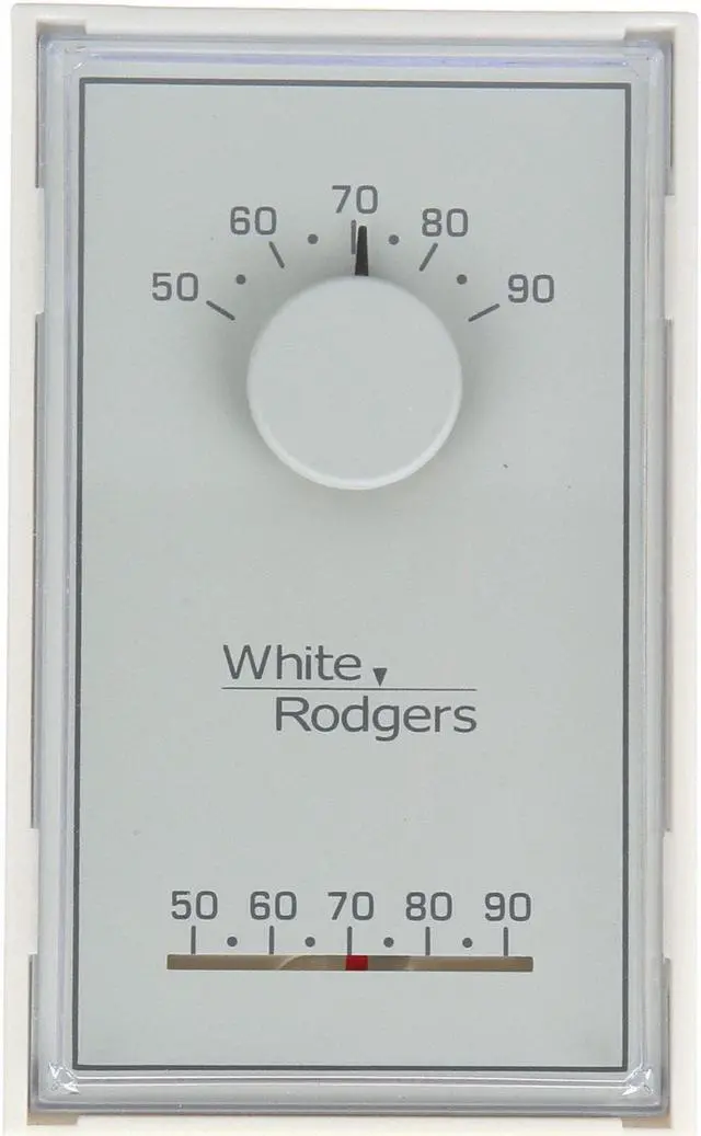 Alt view image 4 of 6 - Emerson Low Volt NP Analog Tstat Heat,Rectangle  1E30N-910