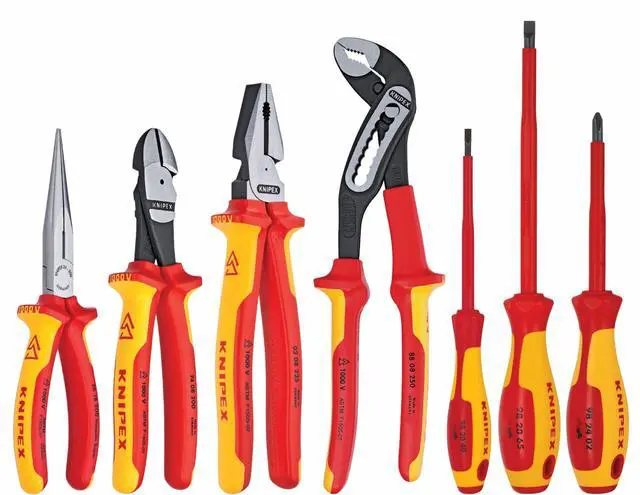 Alt view image 2 of 3 - KNIPEX 9K 98 98 27 US Insulated Tool Set,7 pc.