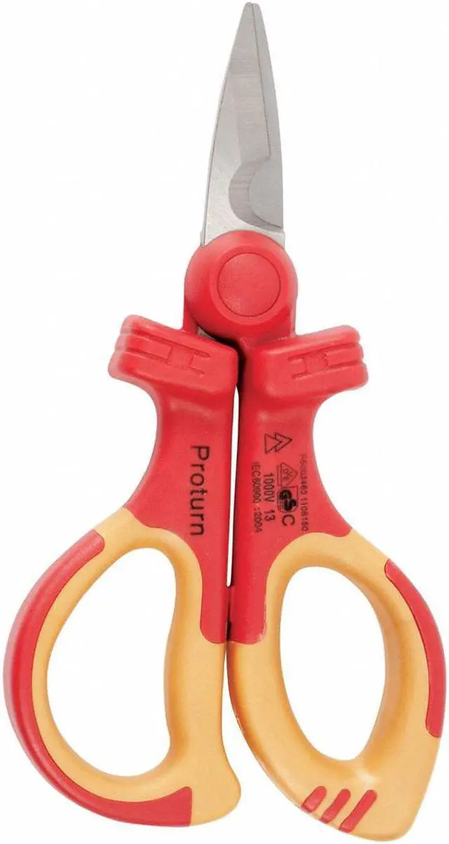 Alt view image 2 of 2 - Wiha Tools Electricians Scissors   For Wire Stripping/Cutting 32951