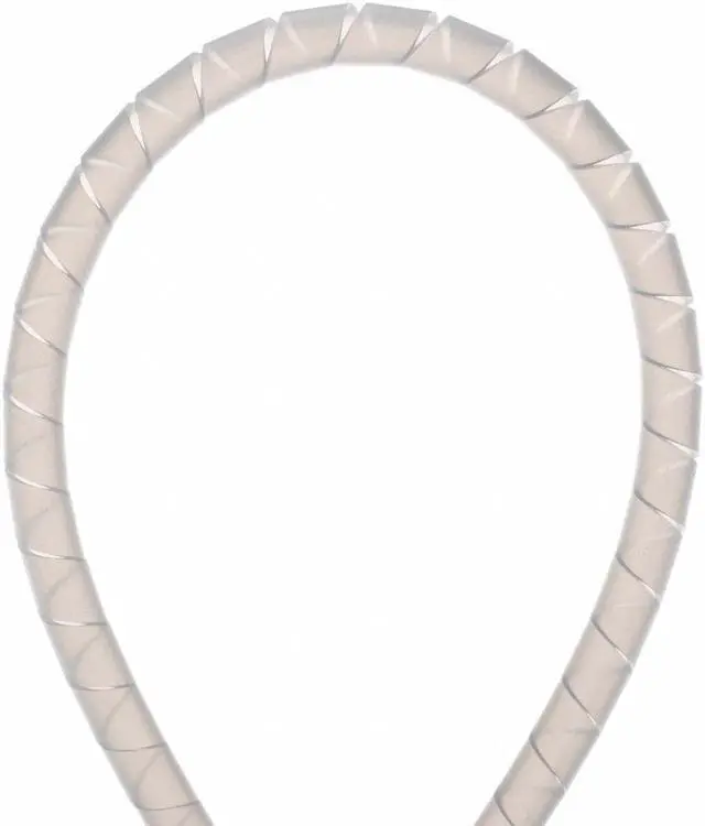 Alt view image 3 of 4 - PANDUIT T50F-C Spiral Wrap, 4 in Max Bundle Dia., 100 ft, Polyethylene, Off