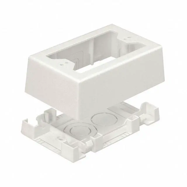 Main image of PANDUIT JBX3510IW-A Junction Box, Gang Box Type, 1 Gang, PVC