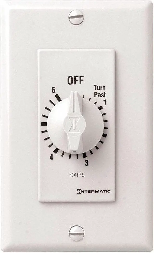 Main image of Intermatic Timer,Spring Wound,6 Hr,SPST  FD6HW