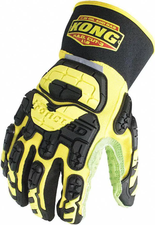 Alt view image 2 of 2 - IRONCLAD SDX2-HAD-07-XXXL Impact Resistant Gloves,3XL,Ylw/Grn,PR