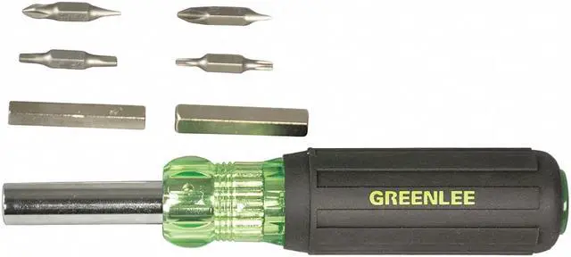 Alt view image 3 of 5 - Greenlee 0153-47C Multi-Functional Screwdriver/Nutdriver, 11 in 1 Tool