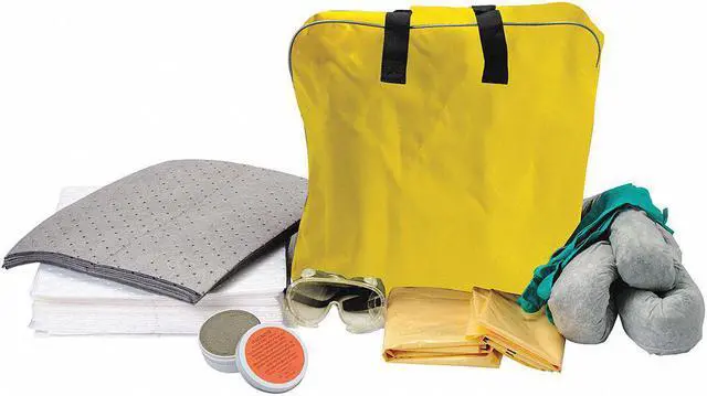 Alt view image 2 of 2 - BRADY SPC ABSORBENTS SK-VEH Spill Kit,Bag,Universal,11.5 gal.,22" H