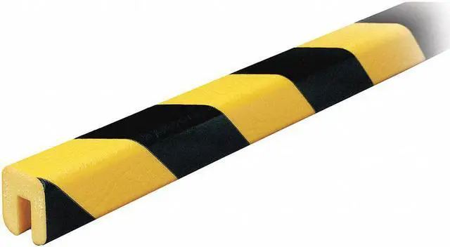 Alt view image 2 of 3 - KNUFFI BY IRONGUARD SAFETY 60-6762 Edge Guard,Square,Black/Yellow