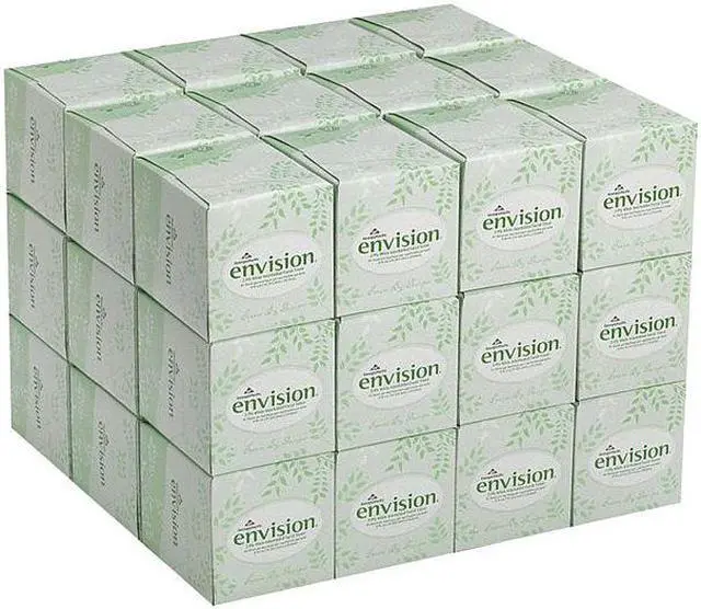 Main image of GEORGIA-PACIFIC 47510 Envision 2 Ply Facial Tissue, 85 Sheets, 36 PK