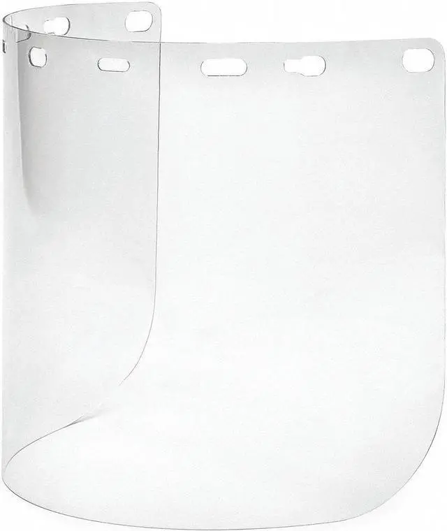 Alt view image 3 of 4 - DELTA PLUS FS-15PC Faceshield Visor, Clear Visor, 8 in Height, Uncoated Lens,