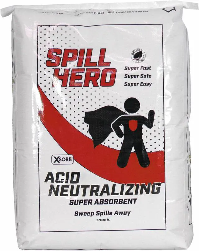 Alt view image 2 of 4 - SPILL HERO XB110N Chemical Neutralizer,Acids,13 gal.