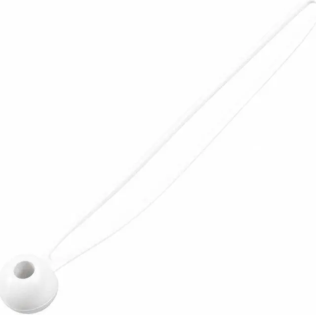 Main image of THE BETTER BUNGEE BBB12W Bungee Ball,12" L,White,PK4