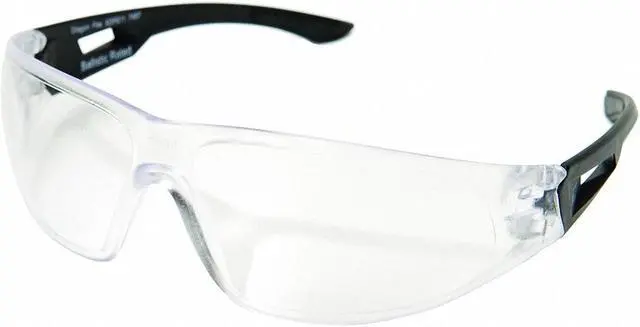 Alt view image 7 of 7 - Safety Glasses, Clear, Antfg, Scrtch-Rsstnt