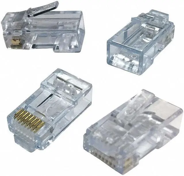 Alt view image 2 of 3 - GEM by Triplett CAT 6 Connector, Male, 50 Pack