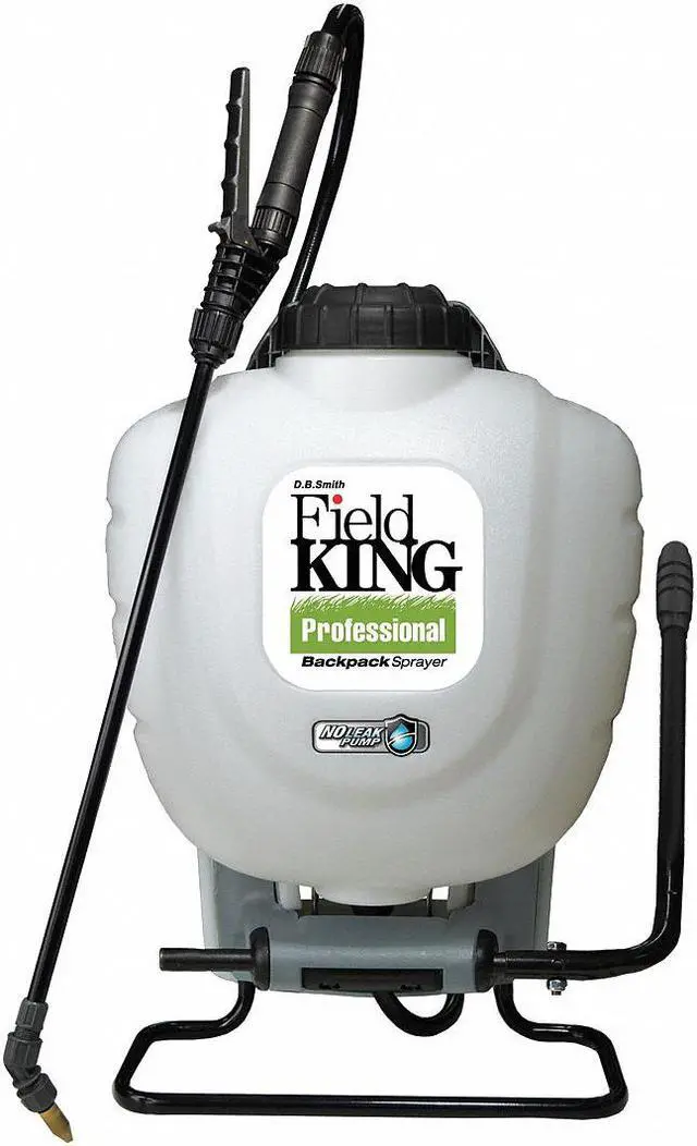 Alt view image 7 of 14 - FIELD KING 190328 4 gal Backpack Sprayer, Polyethylene, 50 in L Hose, 18 in L