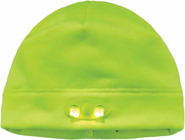 Main image of ERGODYNE 6804 Beanie Cap,Over The Head,Universal,Lime