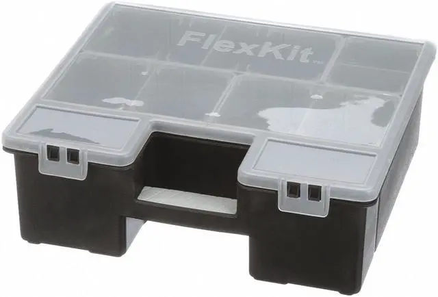 Main image of FLEXCART FC-50PB Stackable Compartment Box with 14 compartments, Plastic, 4 1/4