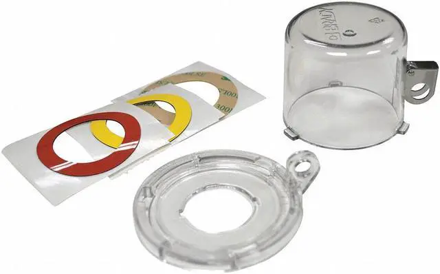 Alt view image 2 of 2 - BRADY 139796 Push Button Lockout,Clear,2-3/16" H
