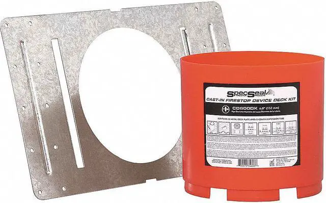 Alt view image 3 of 3 - STI CD600DK Deck Adapter,For CD600,6 In.H,6 In.D