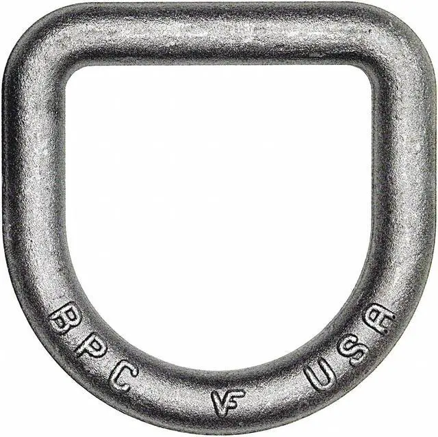 Alt view image 3 of 10 - BUYERS PRODUCTS B40R D-Ring,Unfinished,5/8" dia,16000 lb. Cap