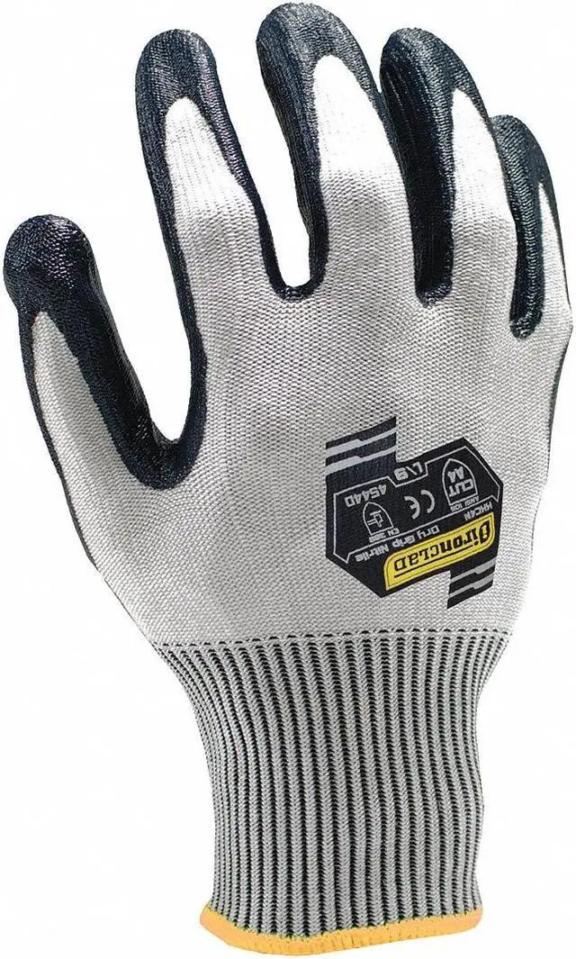 Alt view image 2 of 2 - IRONCLAD PERFORMANCE WEAR KKC4N-04-L Cut Resistant Coated Gloves, Cut Level A4