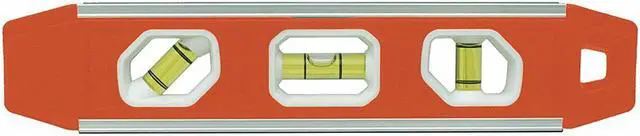 Alt view image 3 of 7 - Johnson Level 9 In. Aluminum Reinforced Magnetic Torpedo Level 1421-0900
