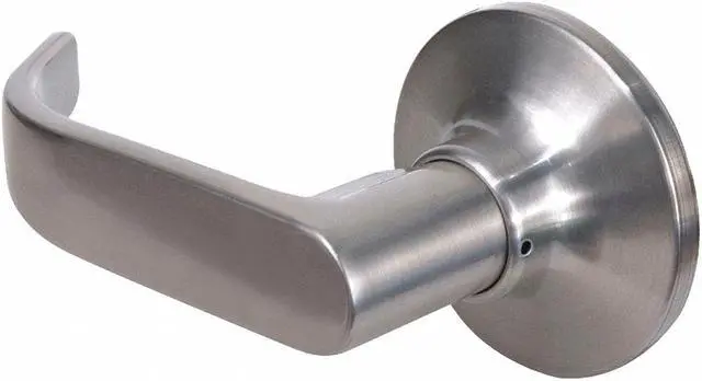 Main image of MASTER LOCK RL0515BOX Lever Lockset,Satin Nickel,Return Style