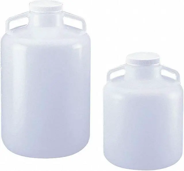 Alt view image 2 of 2 - ZORO SELECT 49H031 Carboy,Wide Mouth,5.28 gal.,LDPE (Formerly Lab Safety Supply)