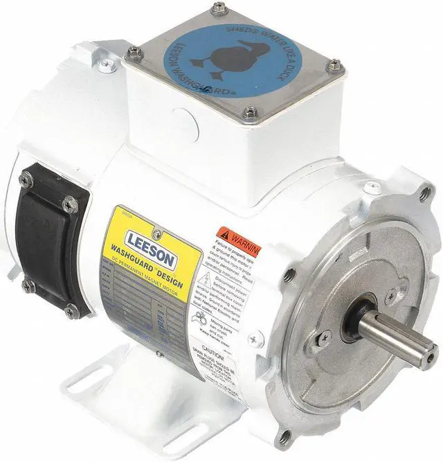 Alt view image 2 of 2 - LEESON 108423.00 Washdown Motor,1/4 HP,90VDC