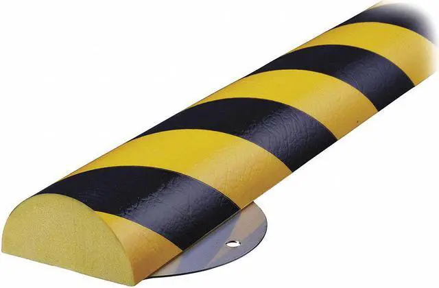 Alt view image 2 of 3 - KNUFFI 60-6869 Surface Guard,Dome,Black/Yellow