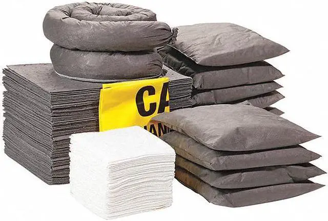 Main image of SPILLTECH RSPKU-WCAB Spill Kit Refill, 23 gal Volume Absorbed per Kit, Box,