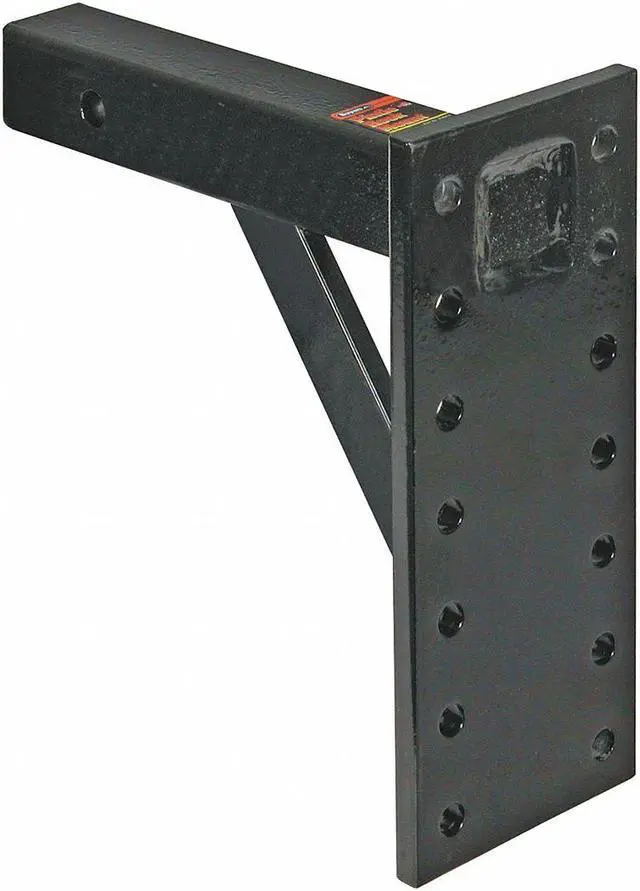 Alt view image 2 of 5 - BUYERS PRODUCTS 10032 Retail Packaged PM812 Pintle Hitch Mounting Plate