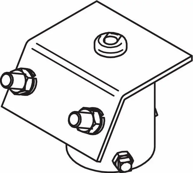 Alt view image 2 of 3 - Hubbell Outdoor Lighting 4024C Steel Slip Fitter