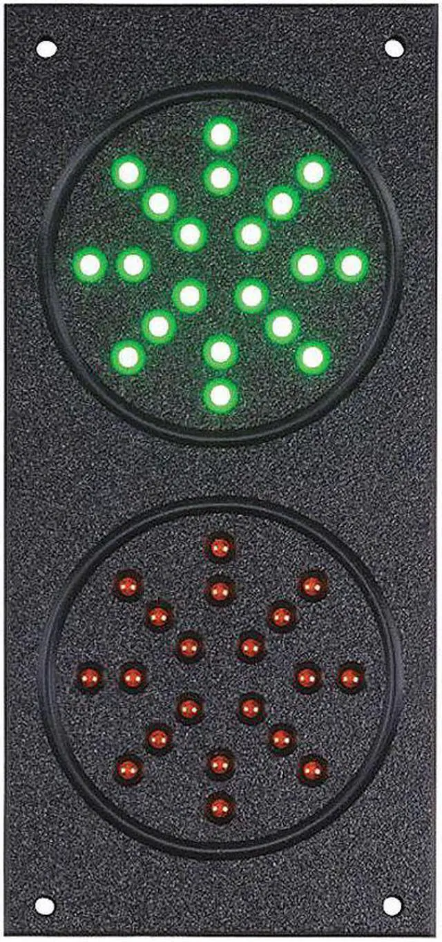 Main image of IDEAL WAREHOUSE INNOVATIONS 60-5411-U Exterior Traffic Lights,Plastic,Black