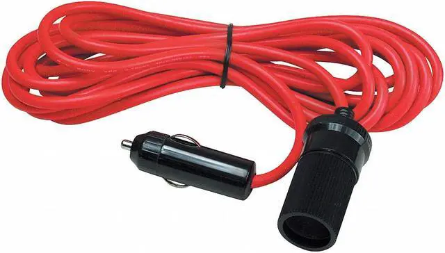 Alt view image 4 of 8 - ROADPRO RP-203EC Extension Cord,Auto Travel,12V,12 ft.