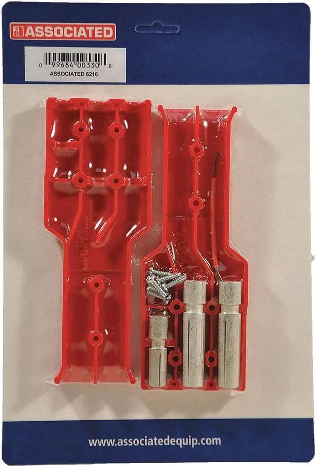 Alt view image 2 of 2 - ASSOCIATED EQUIP 6216 Polarized A/N Plug,Red,DC