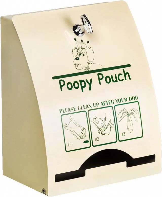 Alt view image 3 of 3 - POOPY POUCH PP-EXP-BEIGE Bag Dispenser,Tan