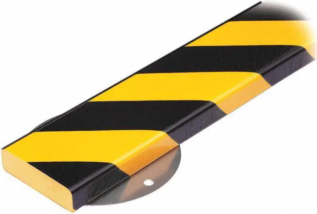 Alt view image 2 of 3 - KNUFFI BY IRONGUARD SAFETY 60-6780 Surface Guard,Flat,Black/Yellow