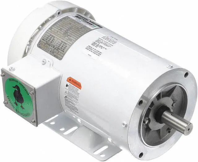 Alt view image 2 of 2 - LEESON 121868.00 Washdown Motor,2 HP,3-Phase,145TC Frame